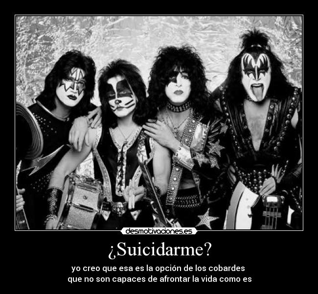 carteles kiss desmotivaciones
