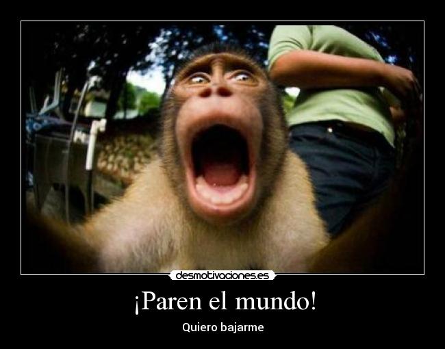 ¡Paren el mundo! -