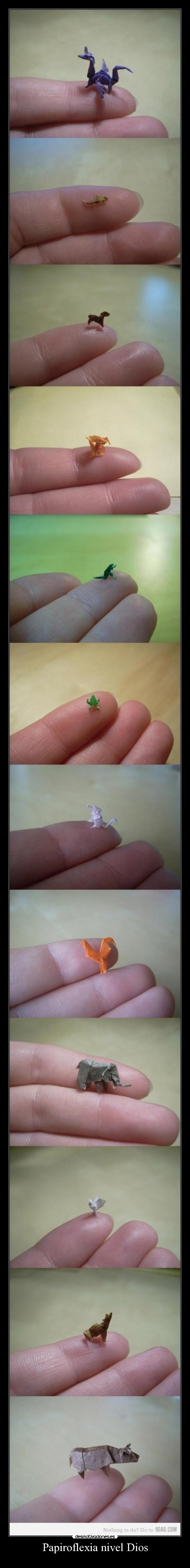Papiroflexia nivel Dios -