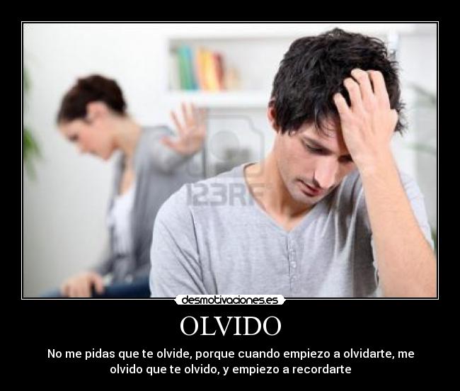 OLVIDO -
