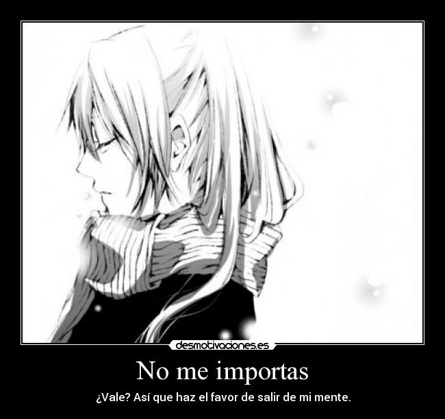 No me importas - 