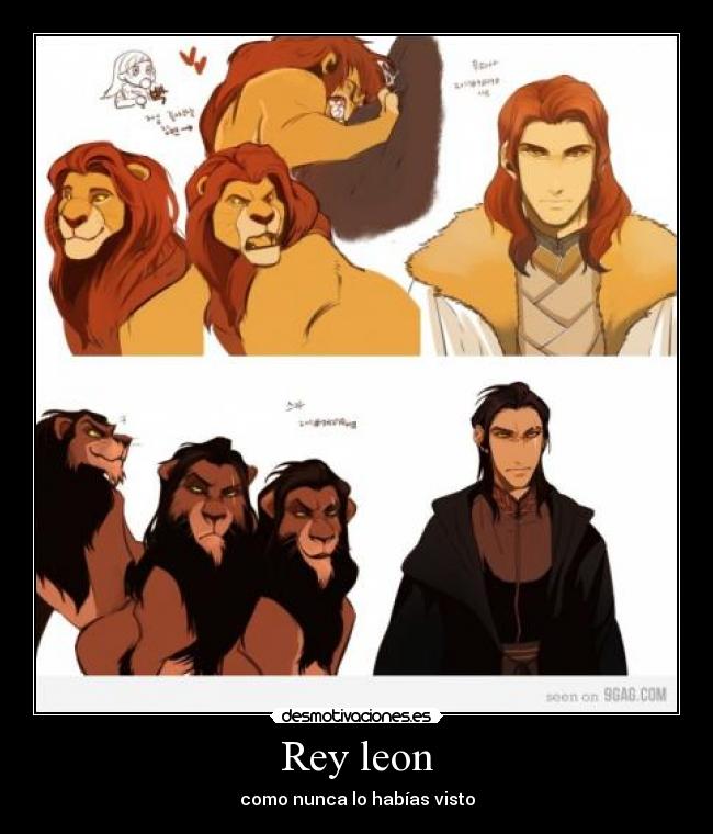 Rey leon - como nunca lo habías visto