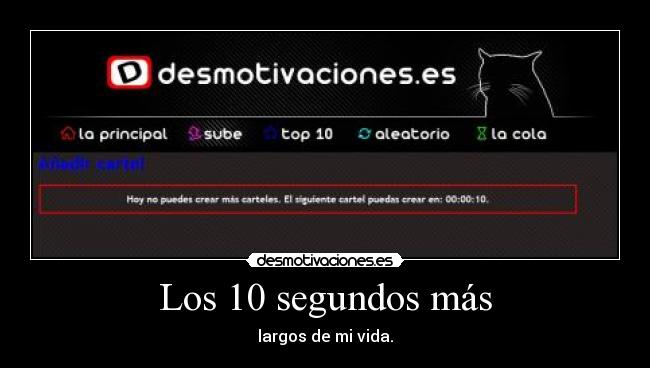 Los 10 segundos más -