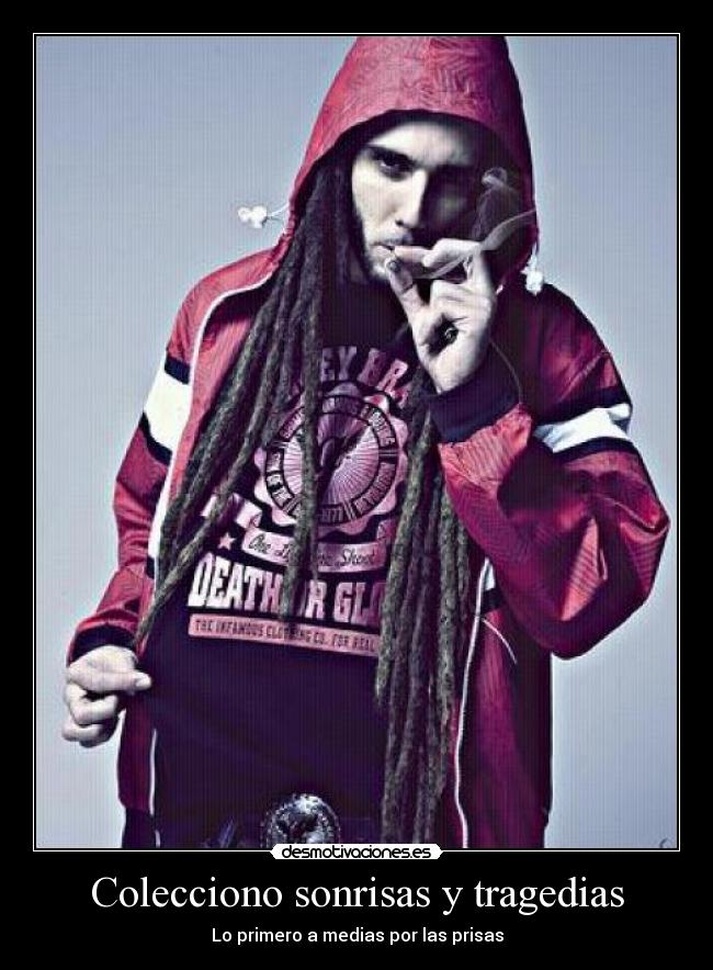 Colecciono sonrisas y tragedias - Lo primero a medias por las prisas