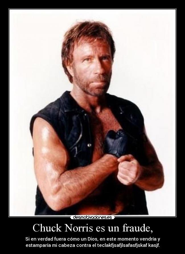 carteles chuck desmotivaciones