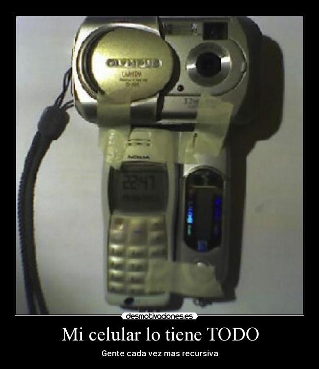 Mi celular lo tiene TODO - 