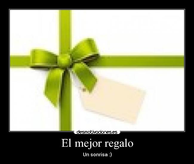 El mejor regalo -
