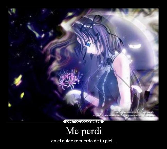 Me perdi -