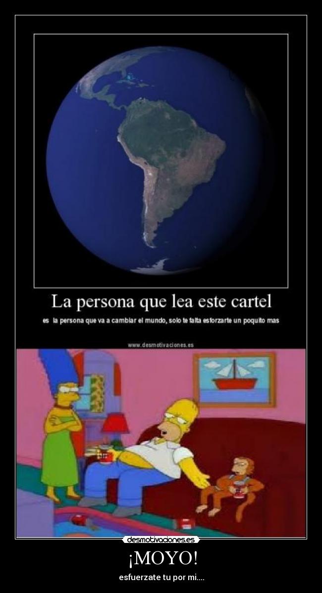 carteles homer moyo desmotivaciones