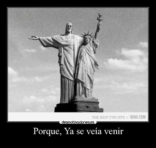 carteles cristo redentor estatua libertad desmotivaciones