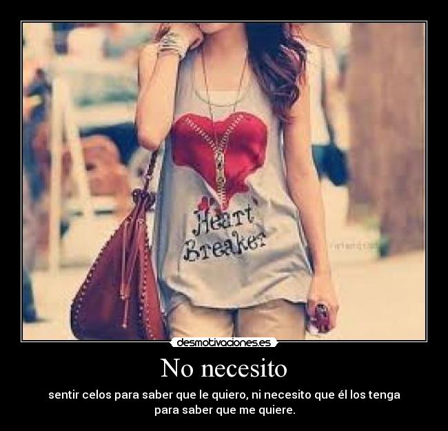 No necesito - 