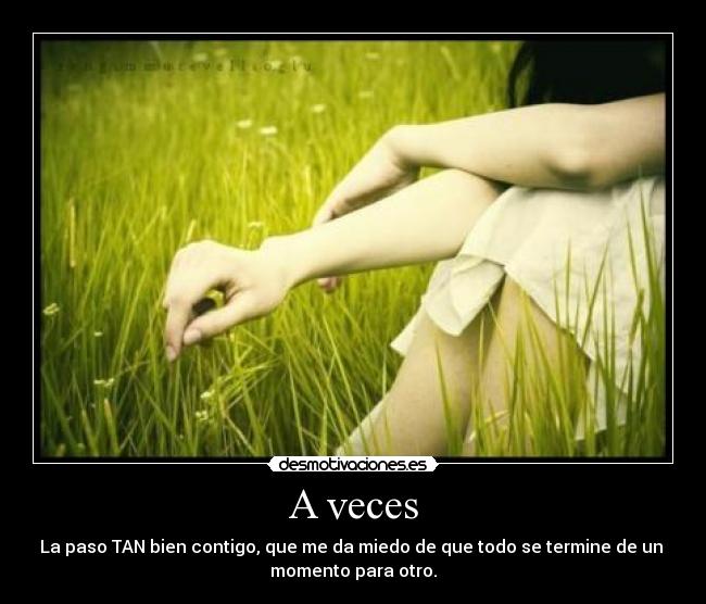 A veces -