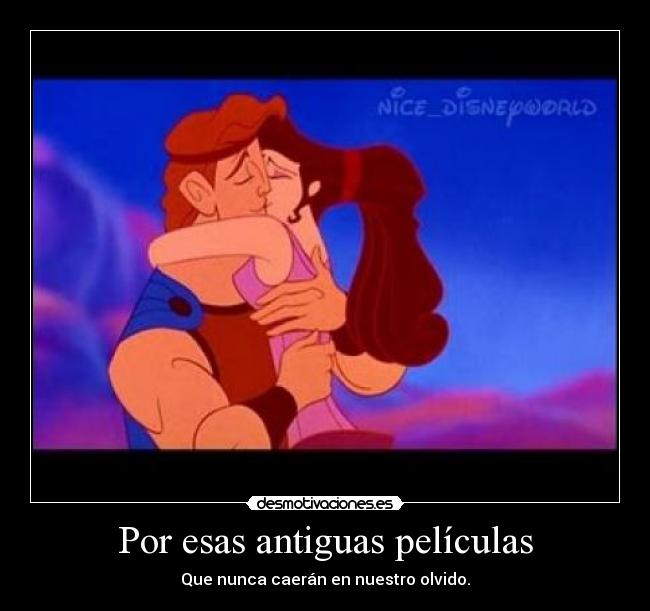 Por esas antiguas películas -