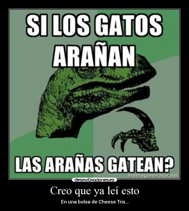 Creo que ya leí esto - 