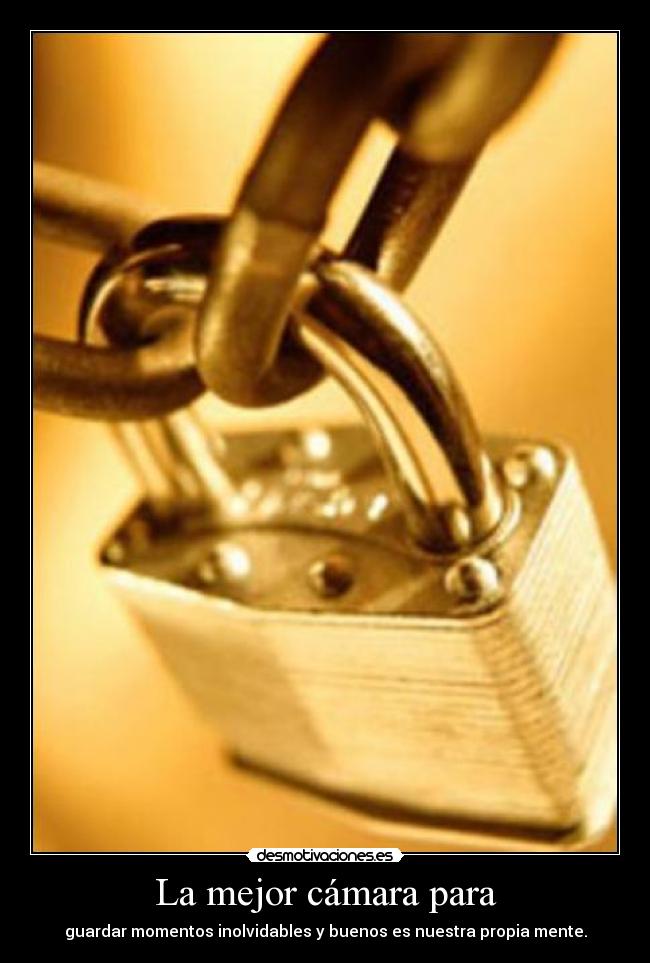 carteles mente una camara fotografica desmotivaciones