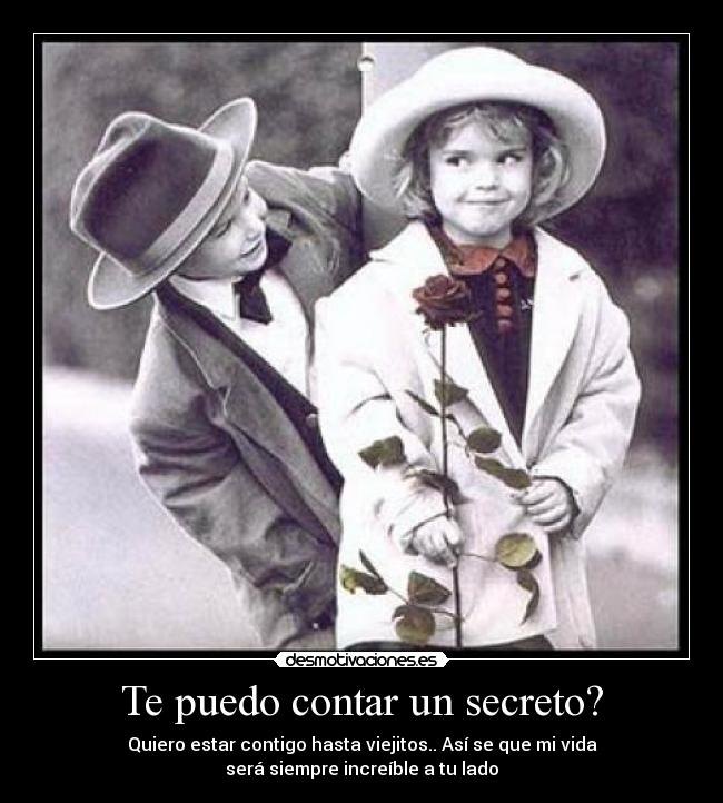 Te puedo contar un secreto? - 