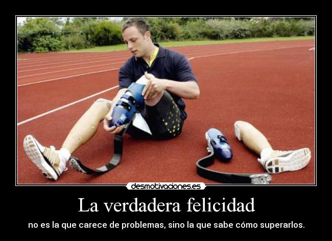 La verdadera felicidad -