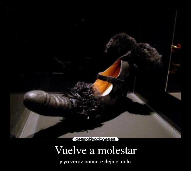 Vuelve a molestar -