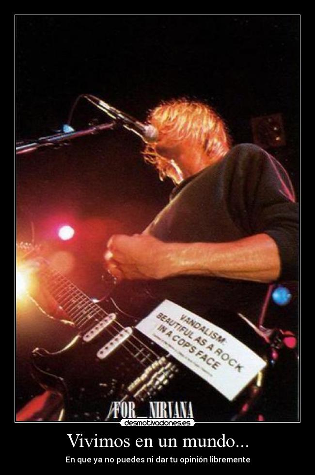 Vivimos en un mundo... - 