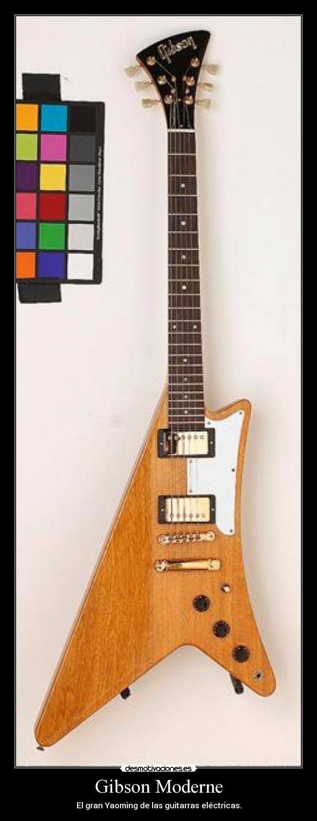 Gibson Moderne - El gran Yaoming de las guitarras eléctricas.