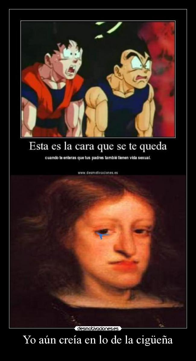 Yo aún creía en lo de la cigüeña - 