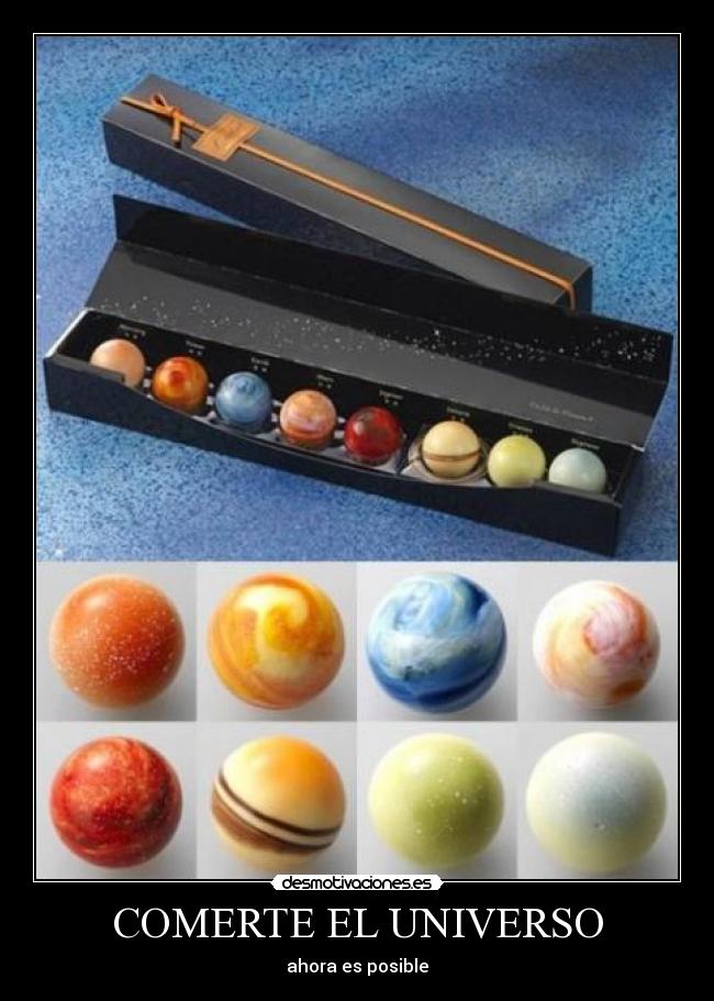 COMERTE EL UNIVERSO - ahora es posible