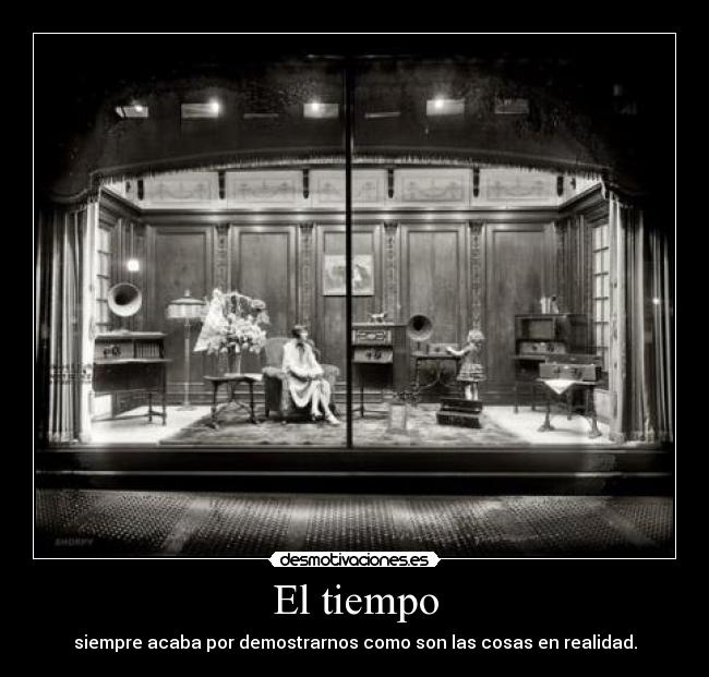 El tiempo -