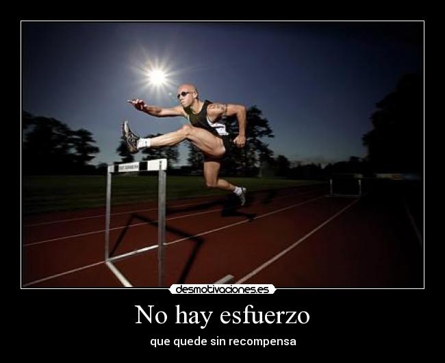 No hay esfuerzo -