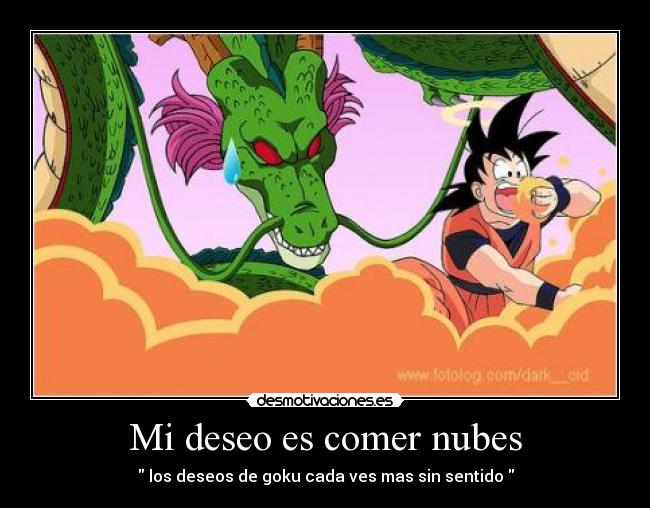 Mi deseo es comer nubes - 