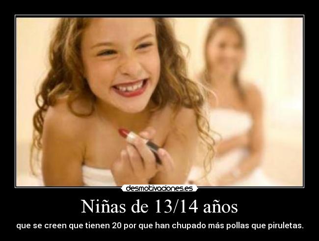 Niñas de 13/14 años -