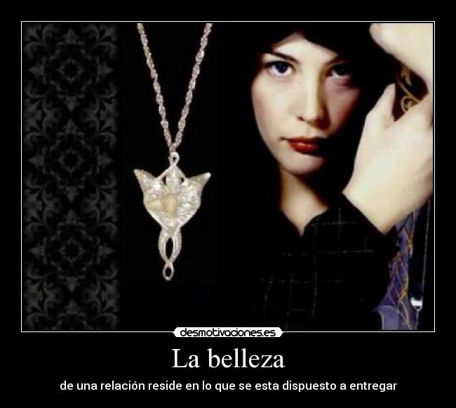La belleza -