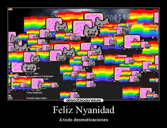 Feliz Nyanidad - A todo desmotivaciones