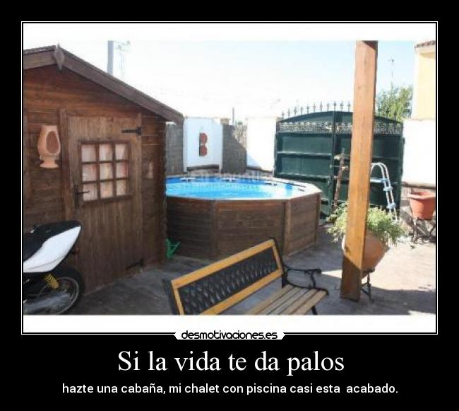 Si la vida te da palos -