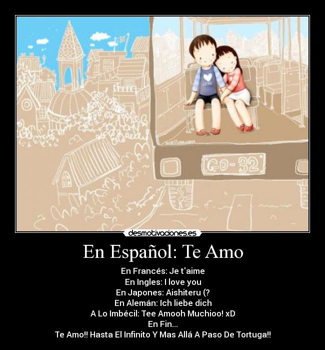En Español: Te Amo - 