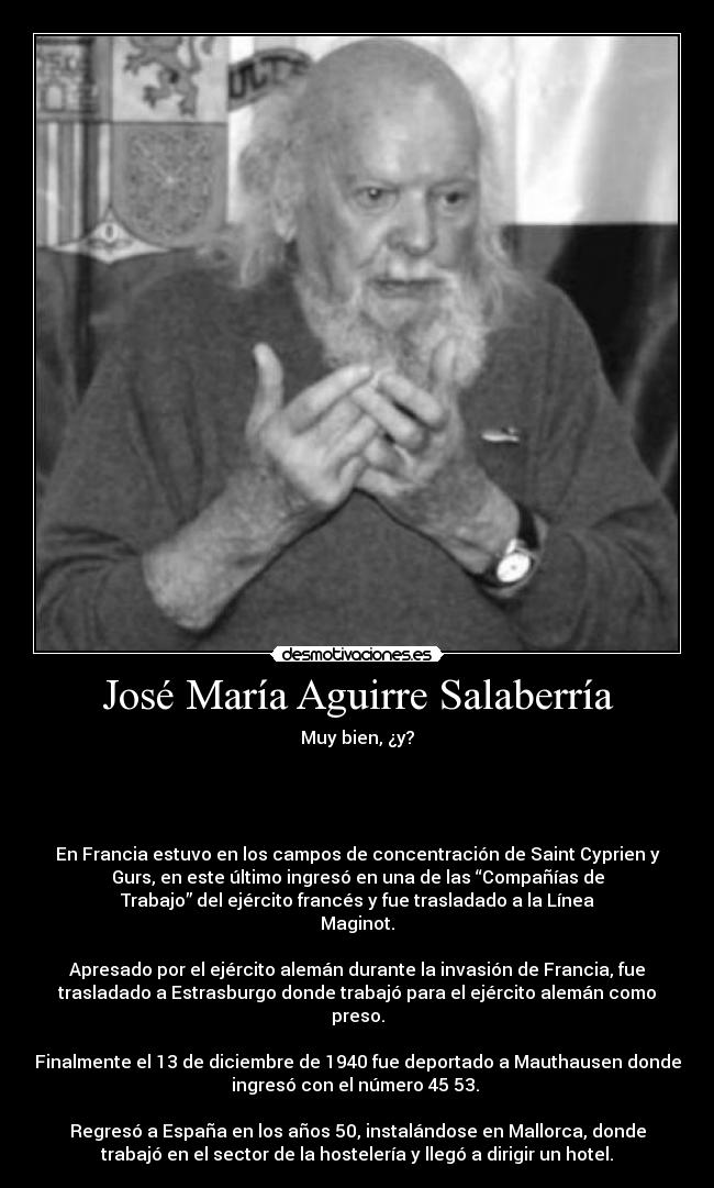 José María Aguirre Salaberría -
