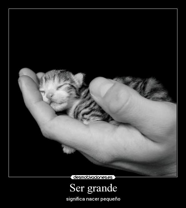 Ser grande -
