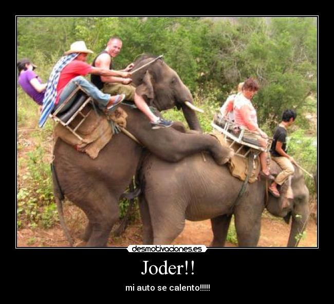 Joder!! -