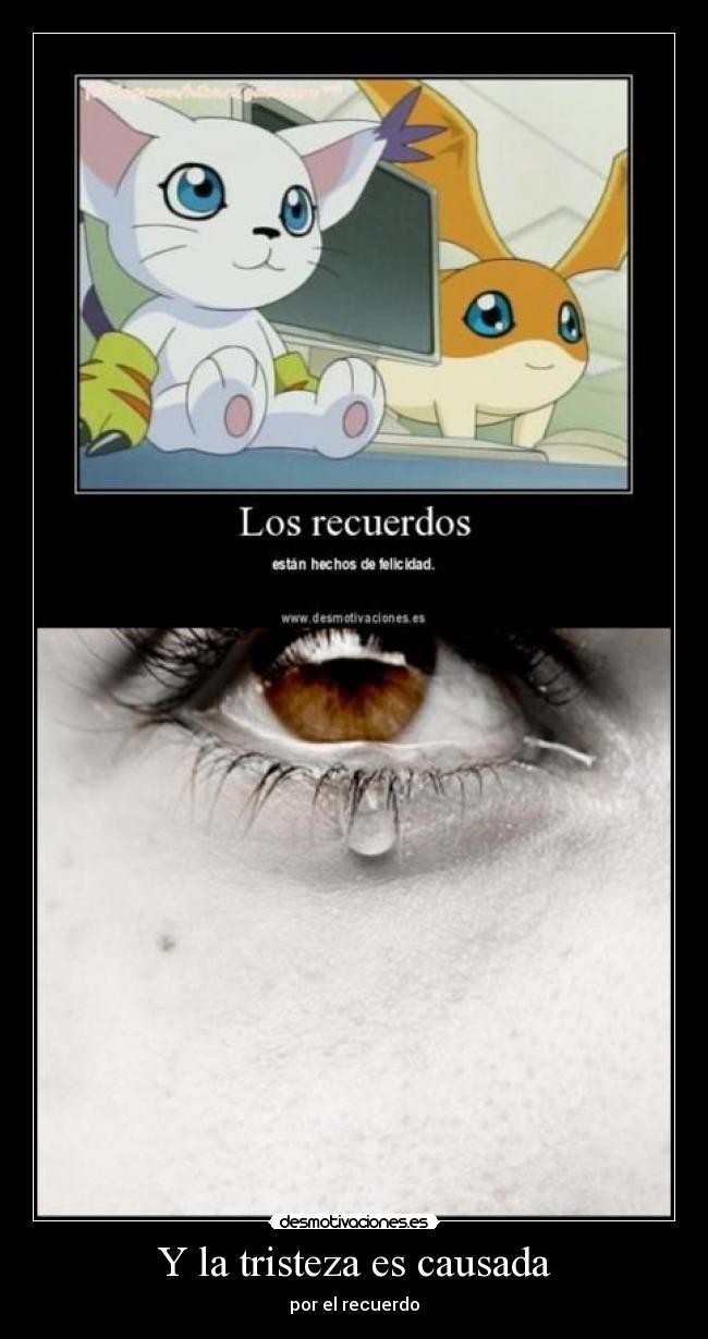 Y la tristeza es causada - 