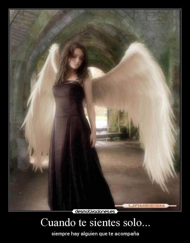 Cuando te sientes solo... -