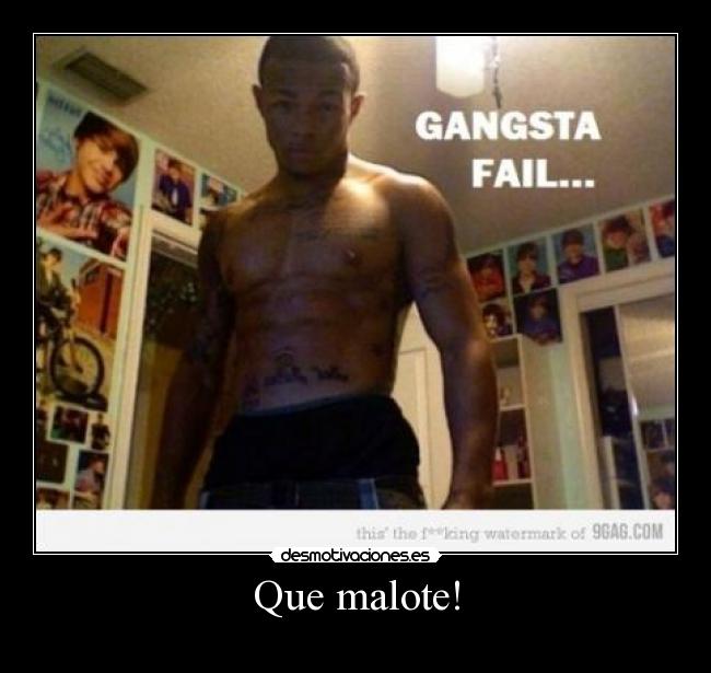 carteles justin bieber malote musculos desmotivaciones