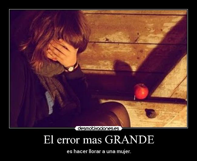 El error mas GRANDE - 