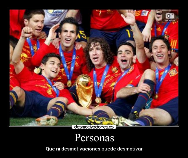 Personas - Que ni desmotivaciones puede desmotivar