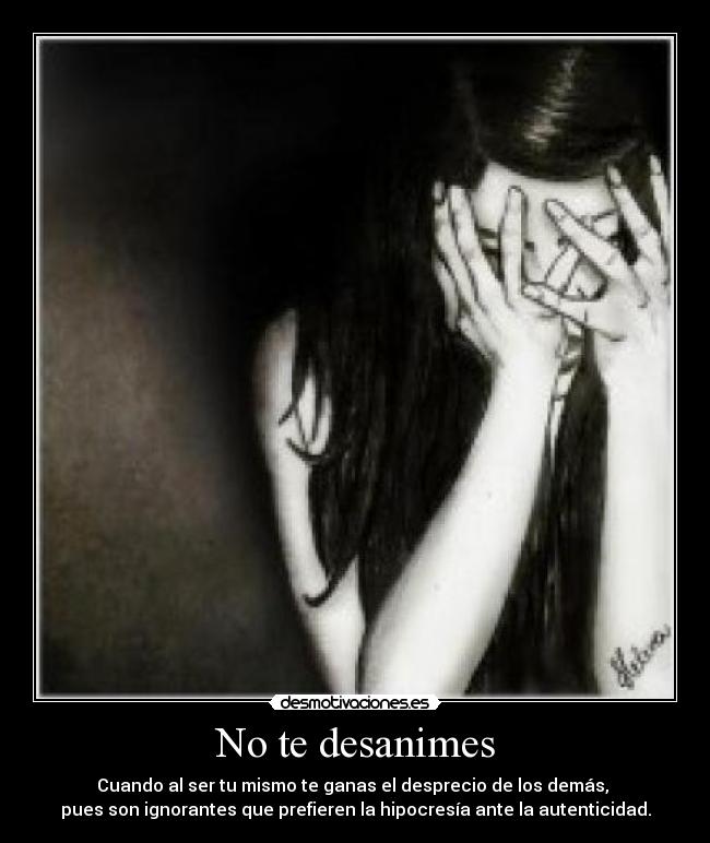 No te desanimes - 