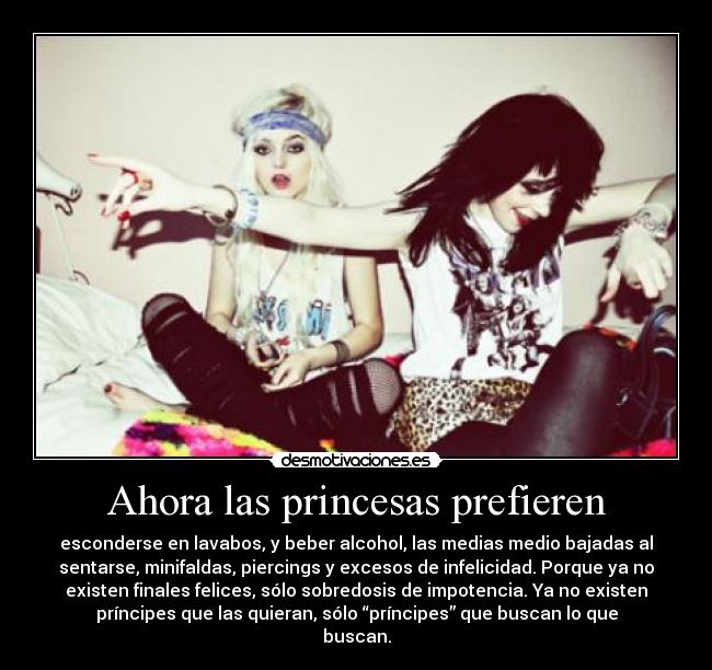 Ahora las princesas prefieren - 