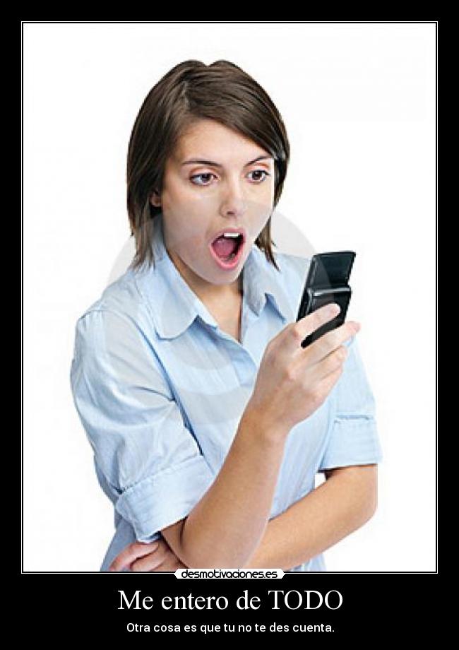 Me entero de TODO -