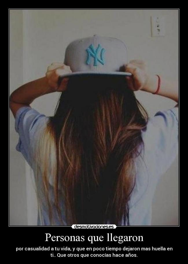 Personas que llegaron -