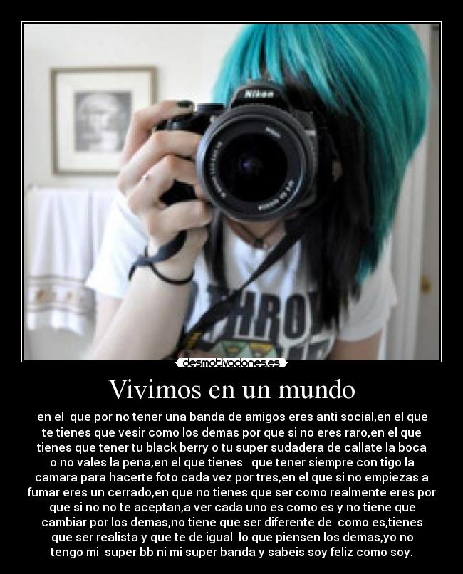 Vivimos en un mundo - 