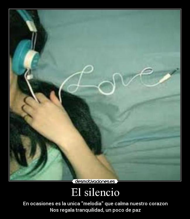 El silencio - 
