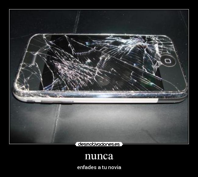 nunca - enfades a tu novia