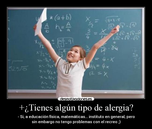 carteles instituto alergias desmotivaciones